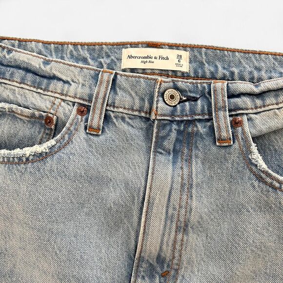 American Eagle High Rise Denim Midi Skirt | Y2K Grunge / 90s Revival | 28 NWT - Picture 6 of 7